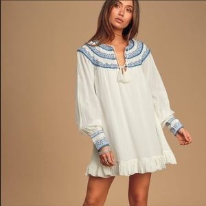 NWT**Free People Embroidered Dress